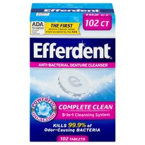 Efferdent Anti-Bacterial Dental Appliance Cleanser