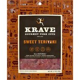 KRAVE Gourmet Pork Cuts, Grilled Teriyaki Flavor, 2.7 OZ, thumbnail image 1 of 1