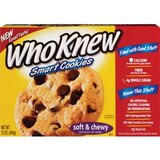 WhoNu? WhoKnew Smart Cookies Soft & Chewy Chocolate Chip Cookies, thumbnail image 1 of 1