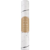 Oak and Reed Yoga Mat, White Marble 