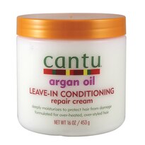 Cantu Shea Butter Argan Oil Leave-In Conditioning Repair Cream, 16 OZ