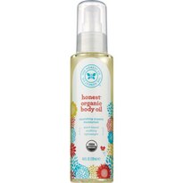 Honest Organic Body Oil, 4 OZ