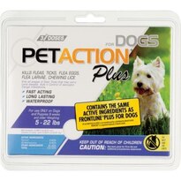 PetAction Plus for Dogs, 3 Doses