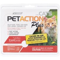 PetAction Plus for Cats, 3 Doses