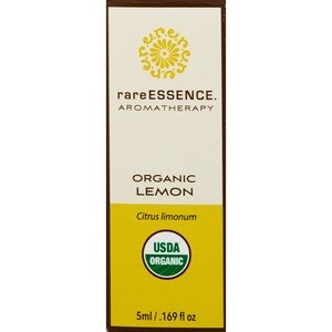 RAREESSENCE ORGANIC LEMON ESSENTIAL OIL