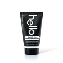 Hello Activated Charcoal Epic Whitening Fluoride Free Toothpaste, Fresh Mint + Coconut Oil, 1oz  