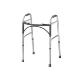 Drive Medical Deluxe Two Button Folding Walker, thumbnail image 1 of 1