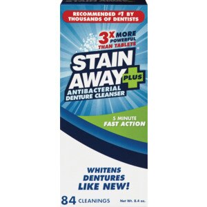 Stain Away Plus Denture Cleanser