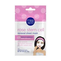 Miss Spa Rose Stem Cell Repairing Sheet Mask