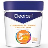 Clearasil Ultra 5 in 1 Acne Face Wash Pads, 90CT, thumbnail image 1 of 1