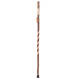 Brazos Twisted Hickory Handcrafted Wood Walking Stick, thumbnail image 1 of 1