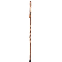 Brazos Twisted Hickory Handcrafted Wood Walking Stick