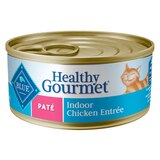 Blue Buffalo Healthy Gourmet Natural Adult Pate Wet Cat Food, Indoor Chicken Entree, 5.5 OZ, thumbnail image 1 of 1
