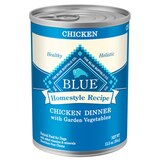 Blue Buffalo Homestyle Recipe Natural Adult Wet Dog Food, Chicken Dinner, 12.5 OZ, thumbnail image 1 of 1