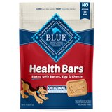 Blue Buffalo Health Bars Natural Crunchy Dog Treats Biscuits, Bacon, Egg & Cheese 16 OZ, thumbnail image 1 of 1