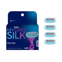 Schick Hydro Silk 5 Razor Blade Refills, 4 CT