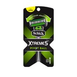 Schick Xtreme5 Pivot Ball Men's Razor, 1 CT, 2 Refill, thumbnail image 1 of 1