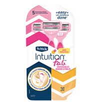 Schick Intuition f.a.b. Women's Disposable Razors, 3 ct