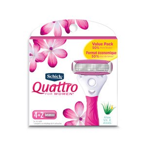 Schick Quattro For Women Razor Blade Refills