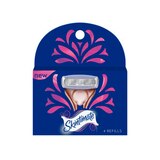 Skintimate Rose Gold Women's Razor Blade Refills, 4 CT, thumbnail image 1 of 1