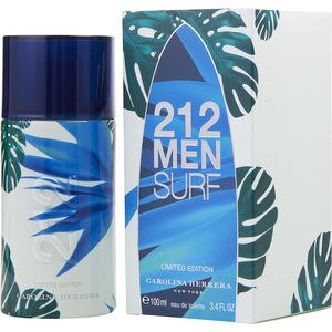 212 Surf by Carolina Herrera Eau De Toilette Spray (Surf Limited Edition 2014) 3.4 OZ