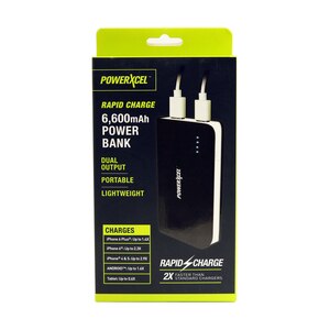 PowerXcel Powerbank Black