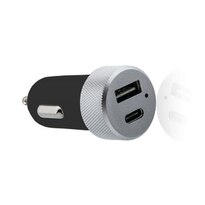 Itek Car Charger with Type C and USB Output