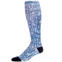 Blue Pylon  8-15 mmHg Men's Compression Socks