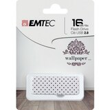 EMTEC Wallpaper Flash Drive, Black, USB 2.0, thumbnail image 1 of 1