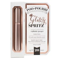 Poo~Pourri Spritzing Pretty Gift Set - Rose Gold Glitzy Spritz And 4 OZ Sitting Pretty
