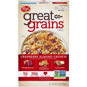 GREAT GRAINS CRAN ALMOND CRUNCH