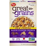 Great Grains Cereal Raisin Cluster Crunch, 15.5 OZ, thumbnail image 1 of 1