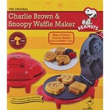 Charlie Brown & Snoopy Waffle Maker, thumbnail image 1 of 1