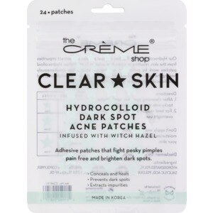 The Creme Shop Clear Skin Hydrocolloid Dark Spot Acne Patches, 24CT