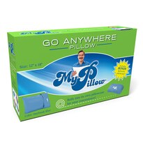 MyPillow Roll & Go Anywhere Travel Pillow, Daybreak Blue