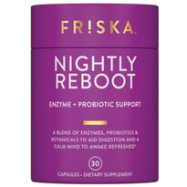 FRISKA Nightly Reboot 30-Count, Enzyme + Probiotic + Botanical Dietary Supplement, Supports Healthy Immune Functions