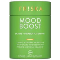 FRISKA Mood Boost 30-Count, Enzyme + Probiotic + Botanical Dietary Supplement, Supports Healthy Immune Functions