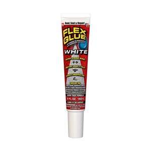 Flex Glue Strong Rubberized Waterproof Adhesive, 6 OZ