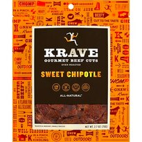 KRAVE Gourmet Pork Cuts, Grilled Teriyaki Flavor, 2.7 OZ