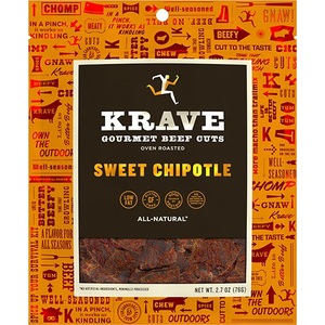 KRAVE Gourmet Pork Cuts, Grilled Teriyaki Flavor, 2.7 OZ