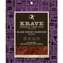 KRAVE Gourmet Pork Cuts, Black Cherry Barbecue Flavor, 2.7 OZ