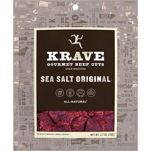 KRAVE Gourmet Beef Cuts, Sea Salt Flavor, 2.7 OZ