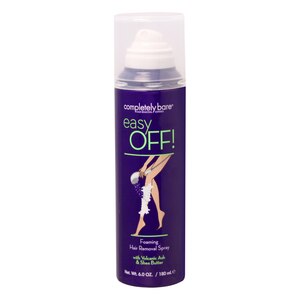 Completely Bare easy OFF Foaming Hair Removal Spray, 6 OZ