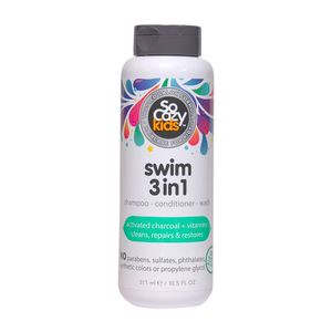 SoCozy Swim 3 in 1 Shampoo + Conditioner + Wash, 10.5 fl OZ