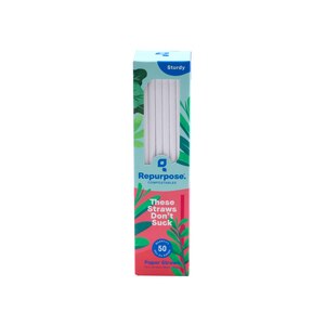 Repurpose 100% Compostable Plant-Based Straws