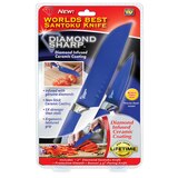 Diamond Sharp 7" Santoku Knife and 3.5" Paring Knife, thumbnail image 1 of 1