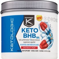 Ketologic Fuel Your Best Keto Logic BHB Powder Patriot Pop, 2.9 OZ