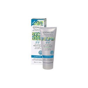 Andalou Naturals Oil Control Beauty Balm SPF 30, Un-Tinted