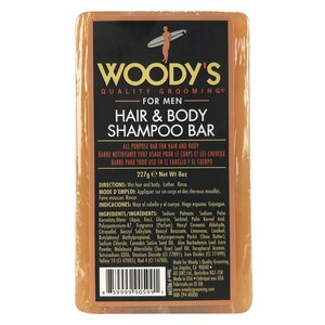 Woody's Hair & Body Shampoo Bar, 8 OZ