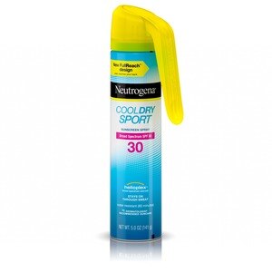 Neutrogena CoolDry Sport Water-Resistant Sunscreen Spray, 5 OZ